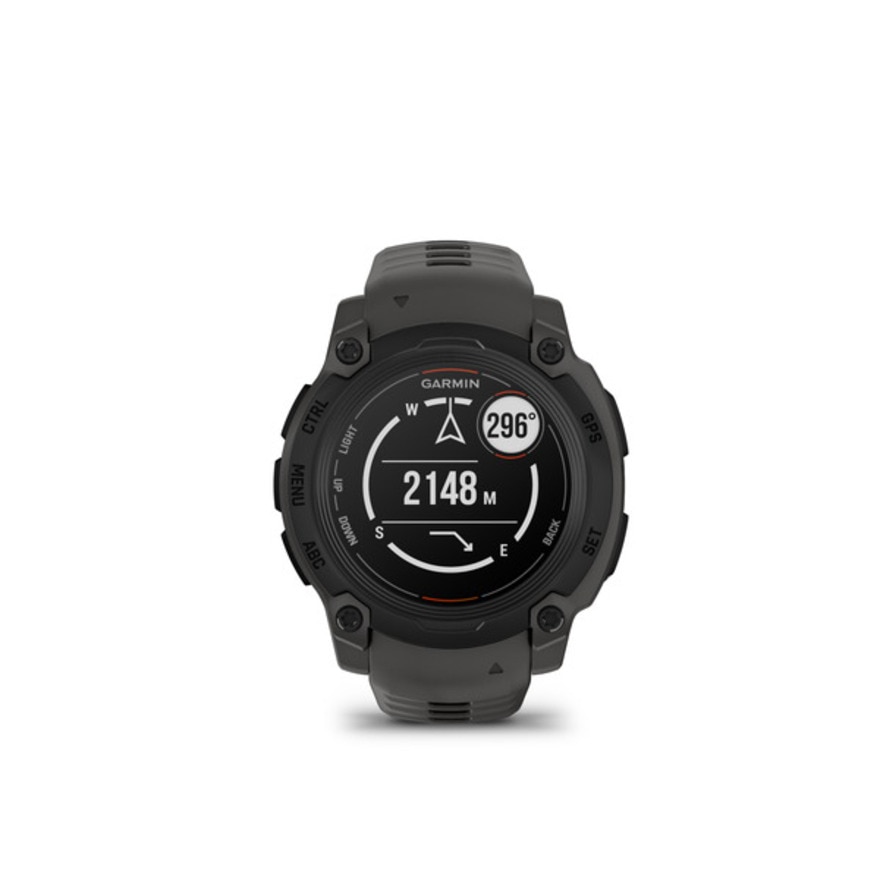 ガーミン（GARMIN）（メンズ、レディース）腕時計 Instinct E 40mm タフネスGPSウォッチ 010-02932-12 防水 黒