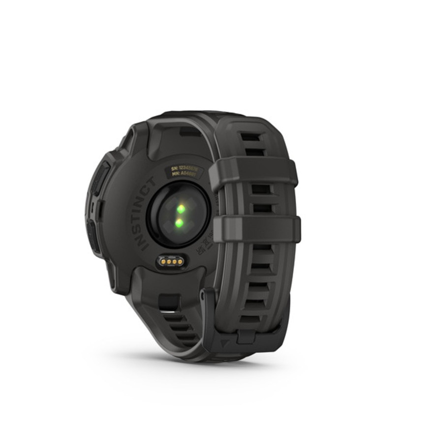 ガーミン（GARMIN）（メンズ、レディース）腕時計 Instinct E 45mm タフネスGPSウォッチ 010-02933-12 防水 黒