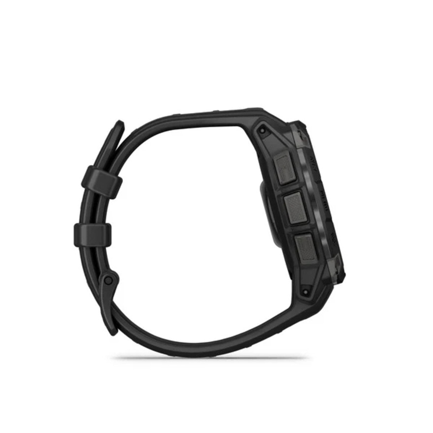 ガーミン（GARMIN）（メンズ、レディース）腕時計 Instinct 3 AMOLED 45mm タフネスGPSウォッチ 010-02936-30 防水 黒