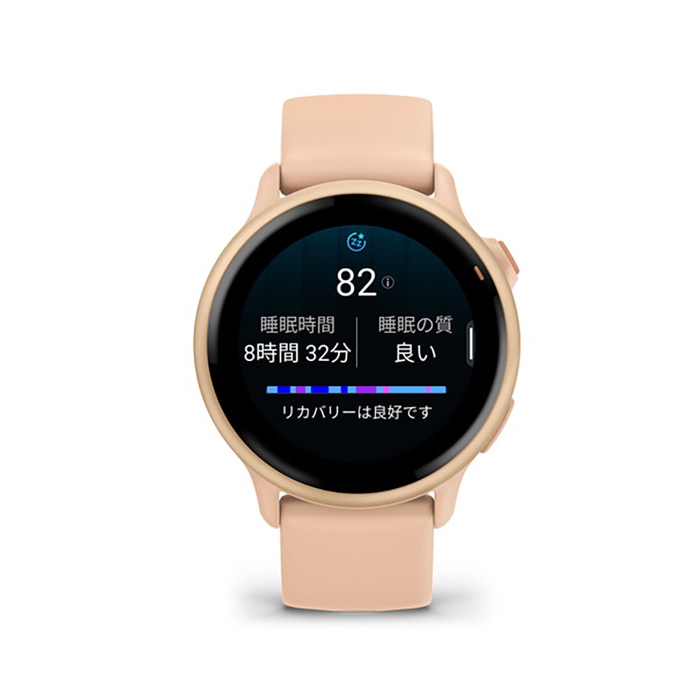 ガーミン（GARMIN）（メンズ、レディース）スマートウォッチ フィットネスGPSウォッチ ピンク vivoactive 6 010-02985-33 腕時計 防水 Bluetooth 音楽再生 