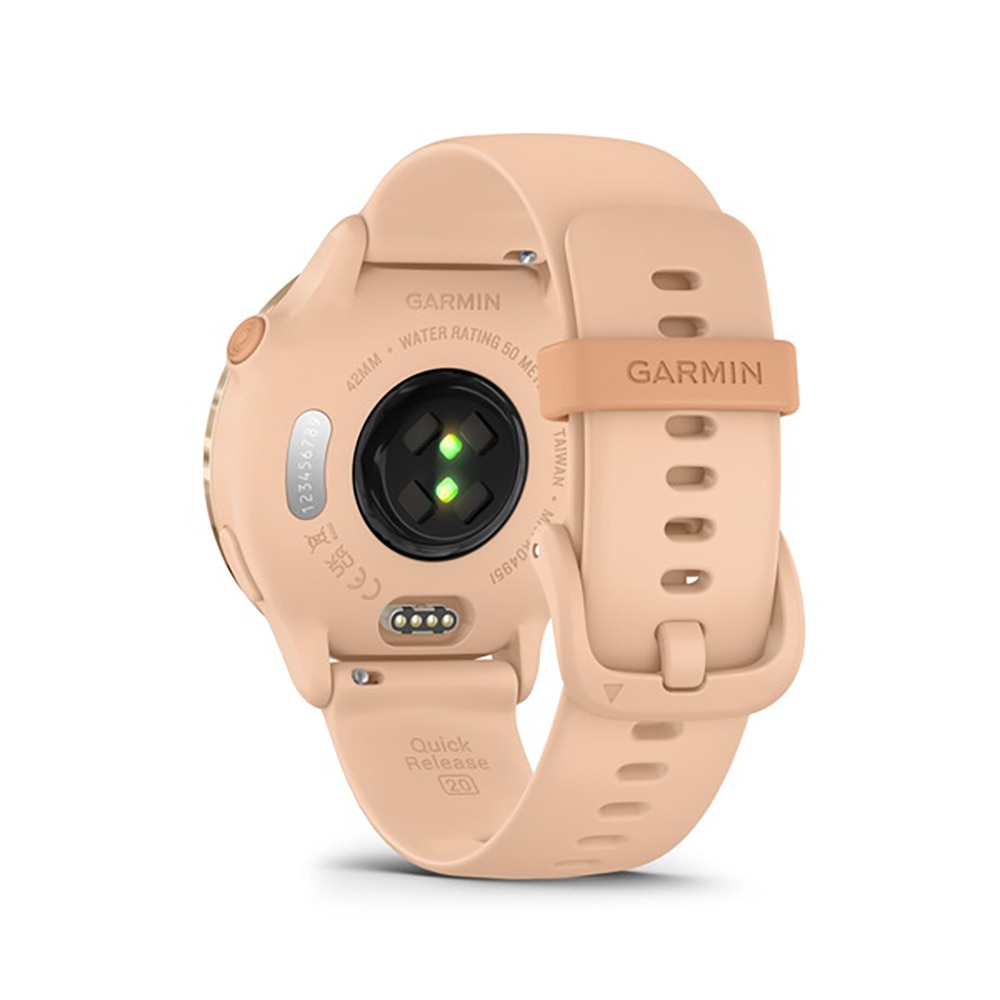 ガーミン（GARMIN）（メンズ、レディース）スマートウォッチ フィットネスGPSウォッチ ピンク vivoactive 6 010-02985-33 腕時計 防水 Bluetooth 音楽再生 