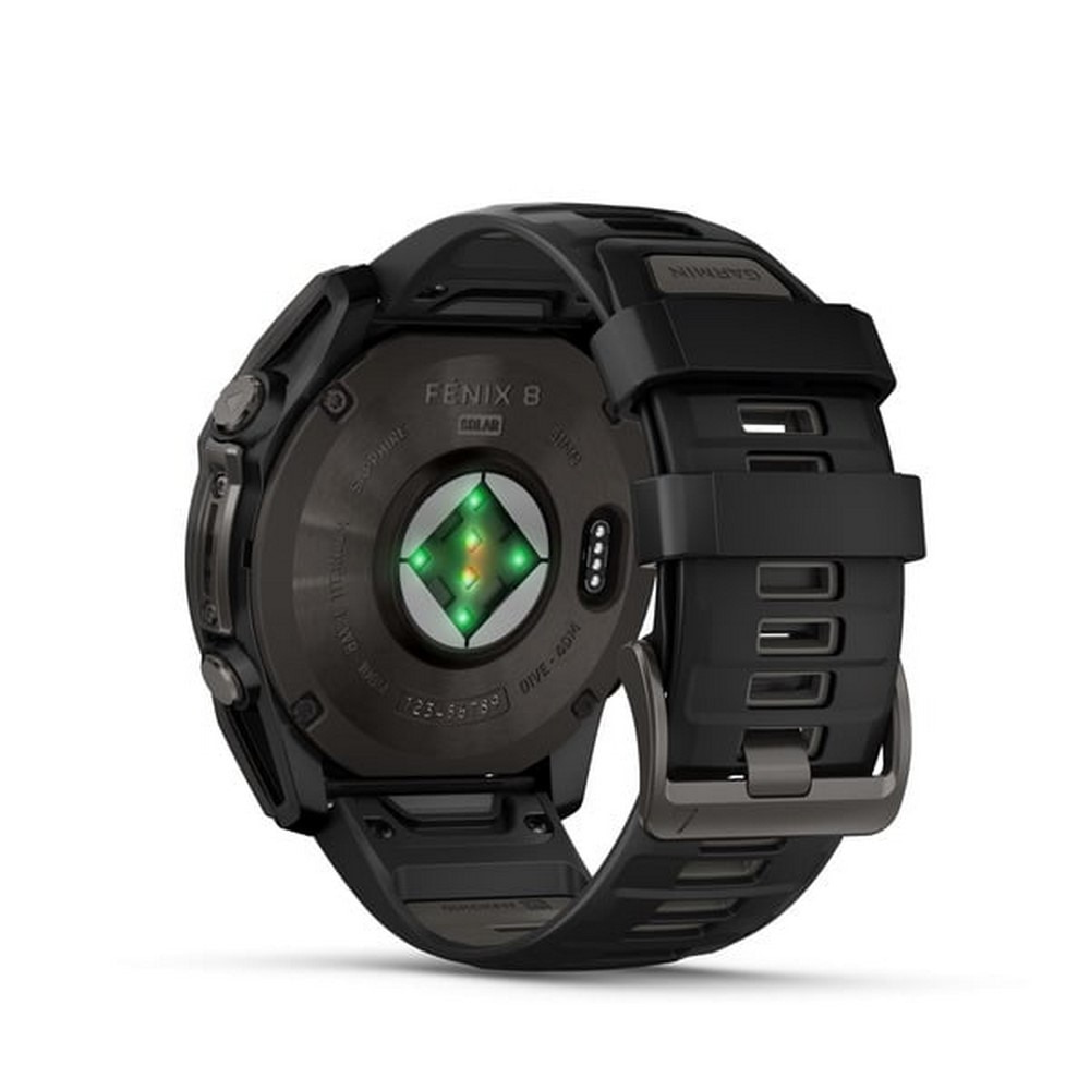 ガーミン（GARMIN）（メンズ、レディース）フラッグシップGPSウォッチ fenix8 Sapphire Dual Power 51mm 010-02907-50