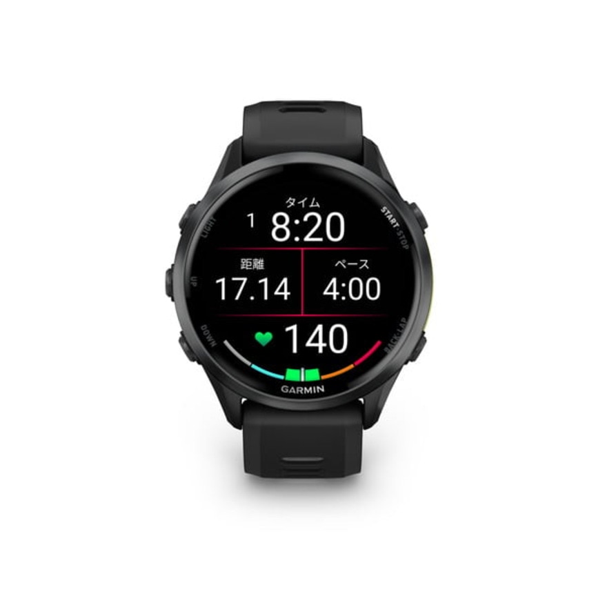 ガーミン（GARMIN）（メンズ、レディース）ランニング GPSウォッチ Forerunner 970 Black 010-02969-50