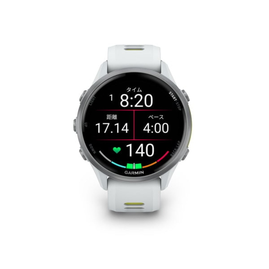 ガーミン（GARMIN）（メンズ、レディース）ランニング GPSウォッチ Forerunner 970 White 010-02969-51