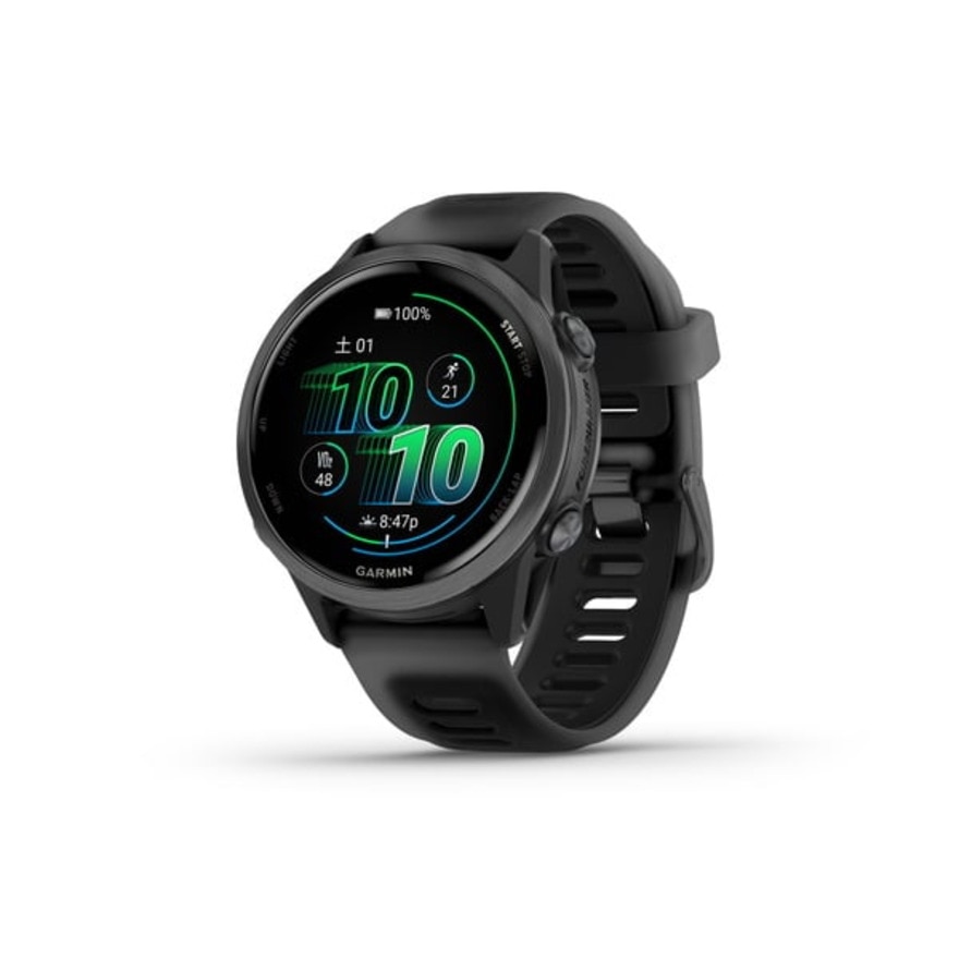 ガーミン（GARMIN）（メンズ、レディース）ランニングGPSウォッチ Forerunner 570 42mm Black 010-02970-30
