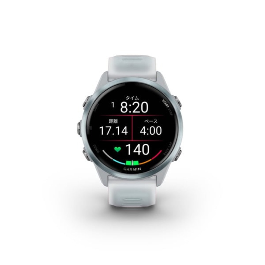 ガーミン（GARMIN）（メンズ、レディース）ランニングGPSウォッチ Forerunner 570 42mm White 010-02970-31