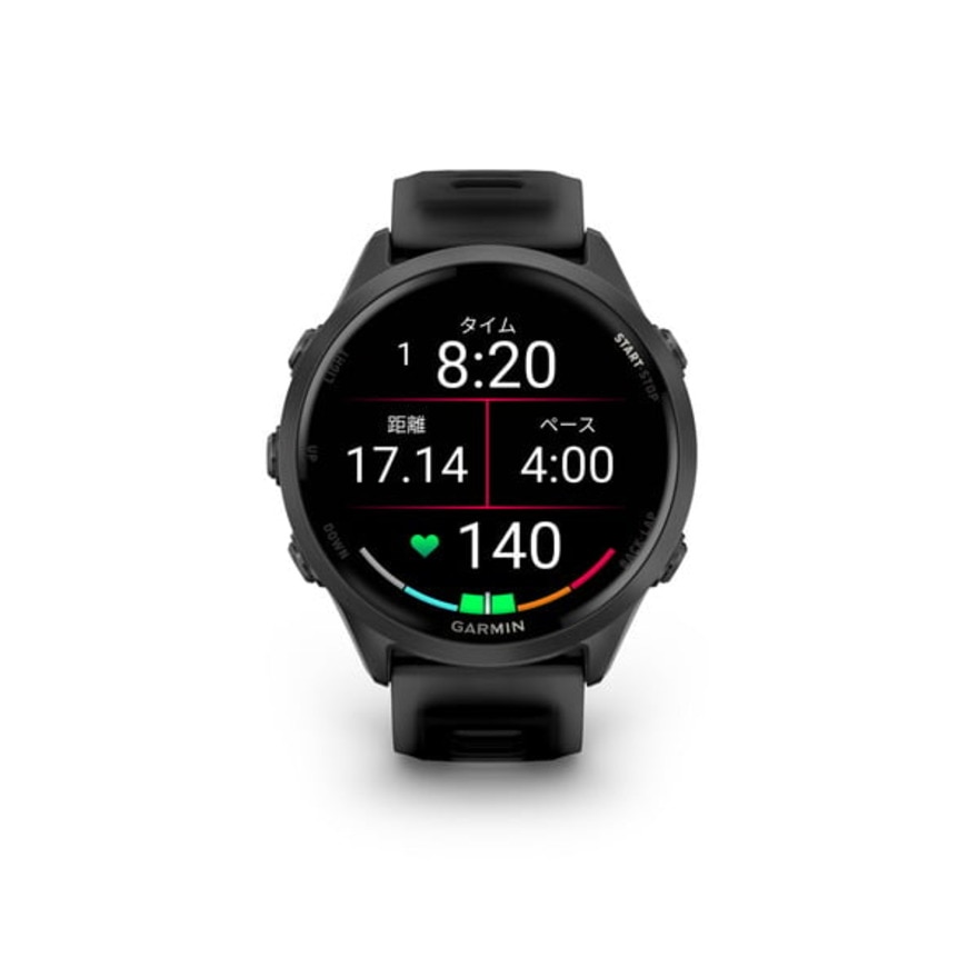 ガーミン（GARMIN）（メンズ、レディース）ランニングGPSウォッチ Forerunner 570 47mm Black 010-02971-30