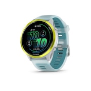 (メンズ、レディース)ランニングGPSウォッチ Forerunner 570 47mm WhiteYellow 010-02971-31
