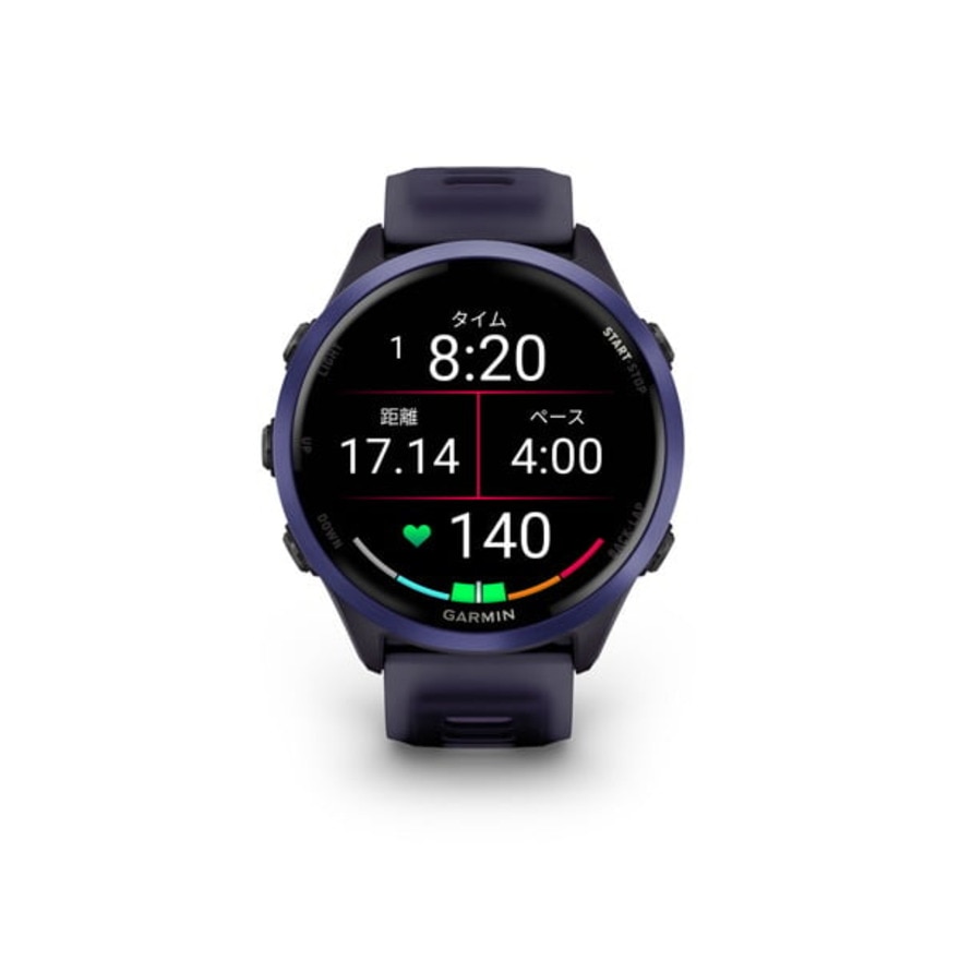 ガーミン（GARMIN）（メンズ、レディース）ランニングGPSウォッチ Forerunner 570 47mm Purple 010-02971-32