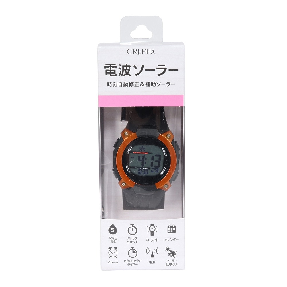 クレファー（CREPHA）（メンズ、レディース、キッズ）腕時計 電波