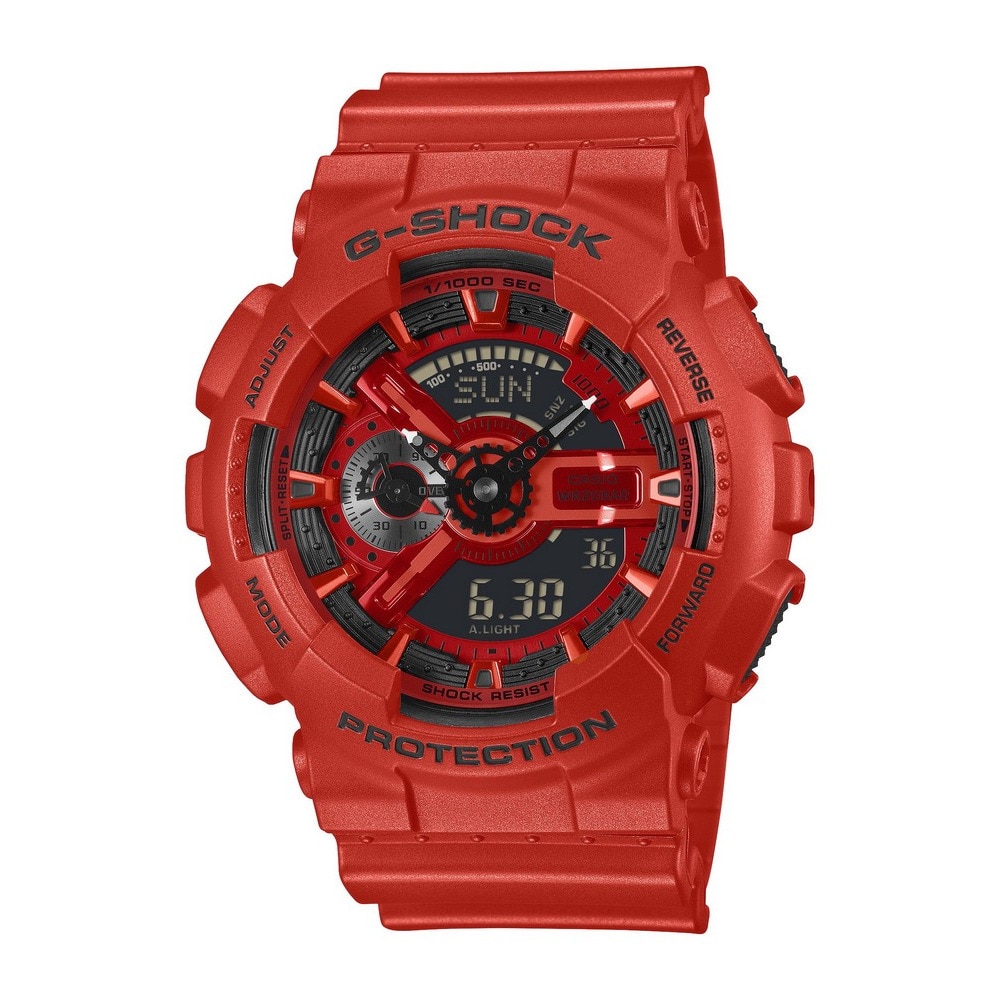 G-SHOCK �r���v G�]SHOCK GA-110RRB-4AJF �e�e 70 ���v�E�����v