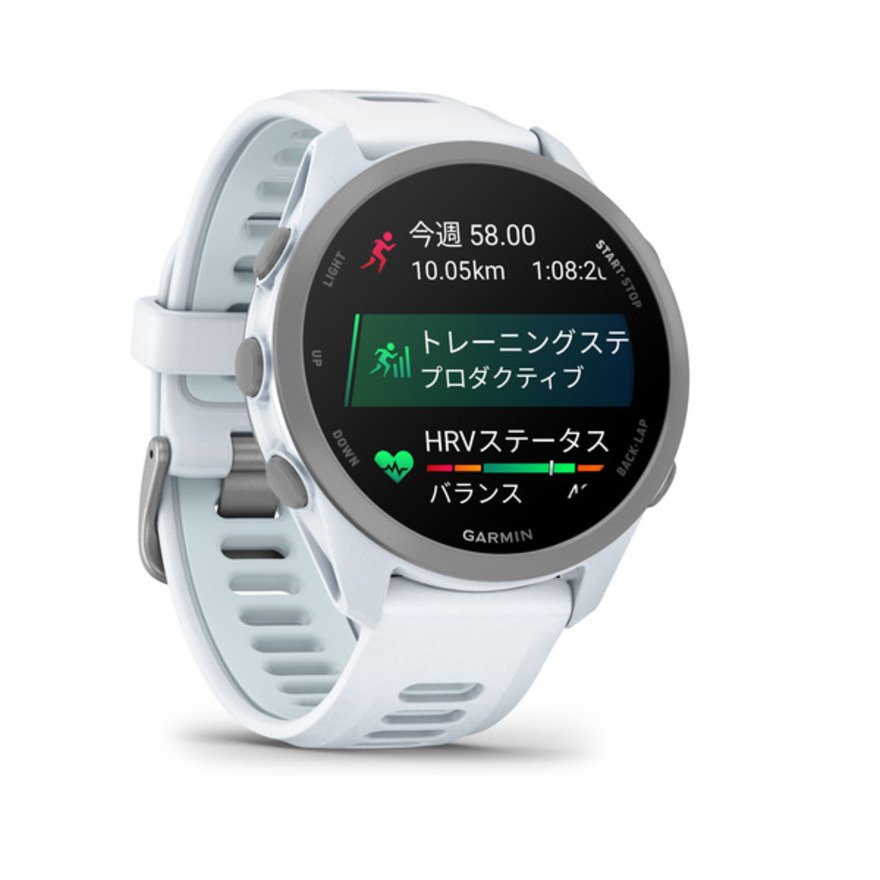 ランニングウォッチ Forerunner 170 010-03920-41 White Blue FR165後継モデル 3