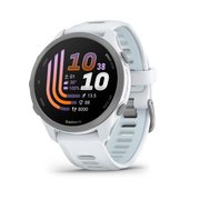 (メンズ、レディース)ランニングウォッチ Forerunner 170 010-03920-41 White Blue FR165後継モデル
