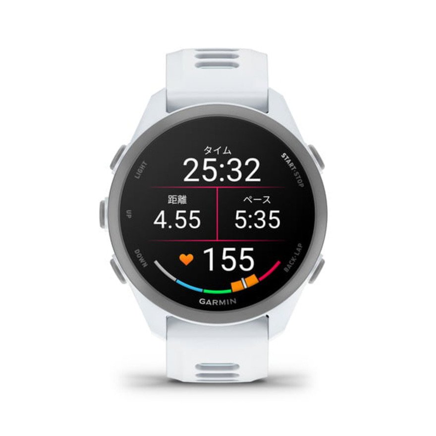 ランニングウォッチ Forerunner 170 Music 010-03920-43 White Blue FR165後継モデル 2