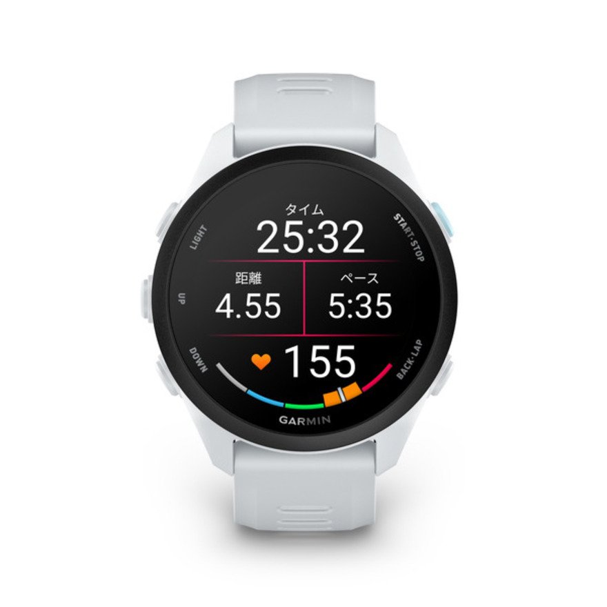 ガーミン（GARMIN）（メンズ、レディース）ランニングウォッチ Forerunner 70 010-04307-31 White