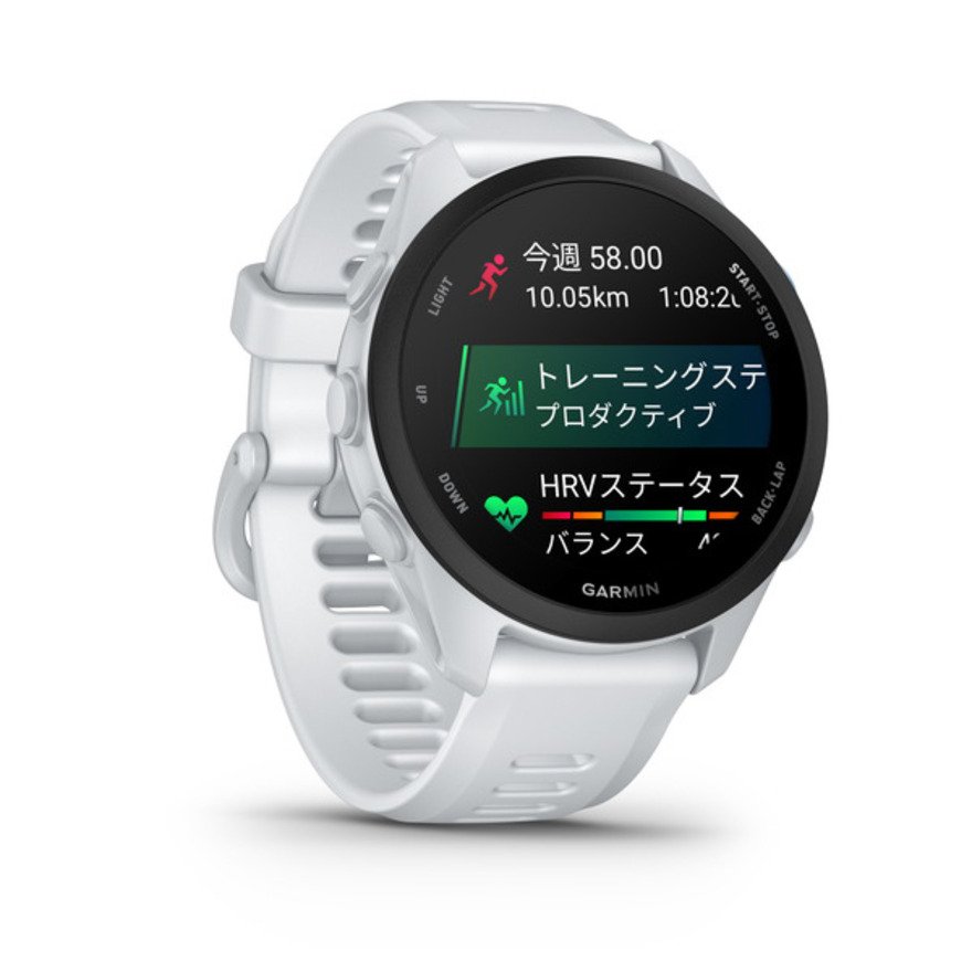 ガーミン（GARMIN）（メンズ、レディース）ランニングウォッチ Forerunner 70 010-04307-31 White