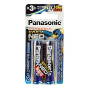 (メンズ、レディース、キッズ)乾電池 エボルタ ネオ 単3形 2本パック