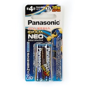 パナソニック（Panasonic）（メンズ、レディース、キッズ）乾電池 エボルタ ネオ 単4形 2本パック
