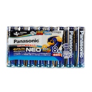 (メンズ、レディース、キッズ)乾電池 エボルタ ネオ 単4形 8本パック