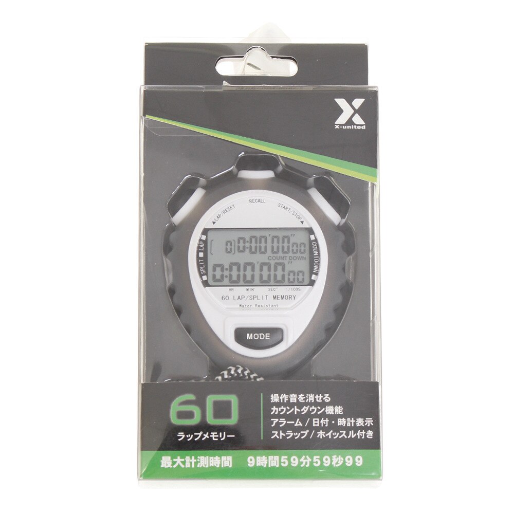  ストップウォッチ X-4026-WT オンライン価格