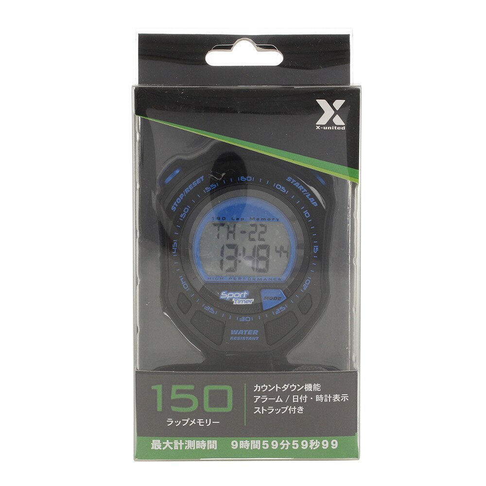  ストップウォッチ X-S002-BL オンライン価格