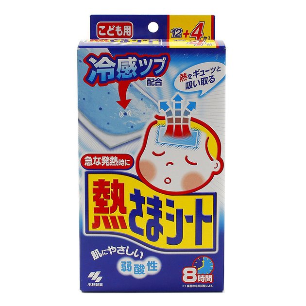 熱さまシート 子供用 12枚入り 4枚 小林製薬 ヴィクトリア