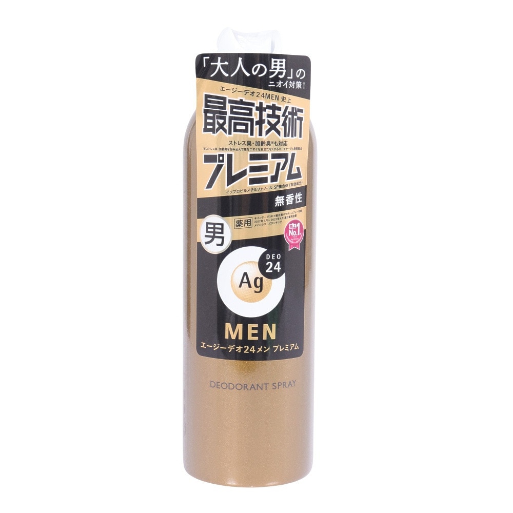 ファイントゥデイ（FineToday）（メンズ）エージーデオ24 メン デオドラントスプレー プレミアム 無香料 180g