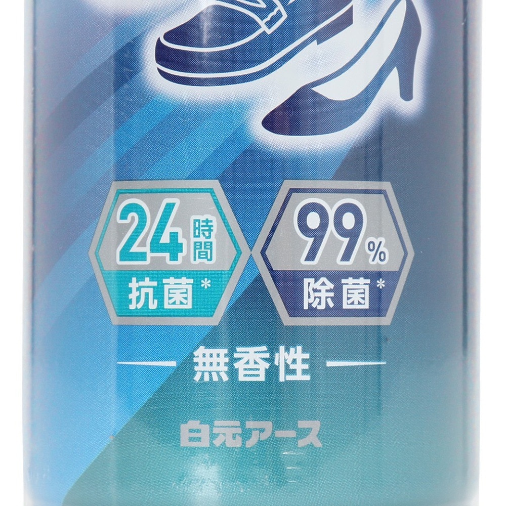 白元アース（Hakugen Earth）（メンズ、レディース、キッズ）消臭スプレー ノンスメル さわやかシューズ JET STRONG 300ml 靴用 消臭剤 無香料 抗菌 防臭
