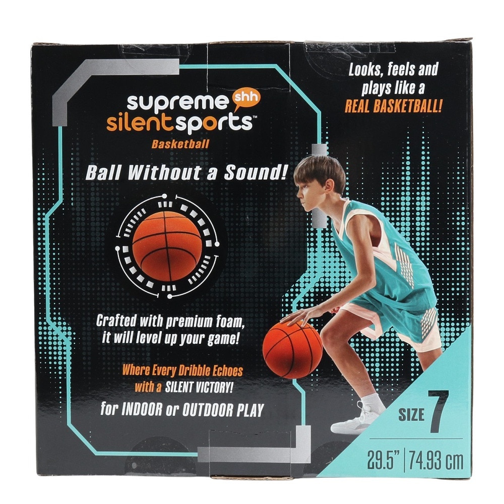 ディーニーズ（Dneeds）（メンズ、レディース、キッズ）バスケットボール トレーニング用 7号 ルームバスケットボール 練習用 静音 静か うるさくない 室内 