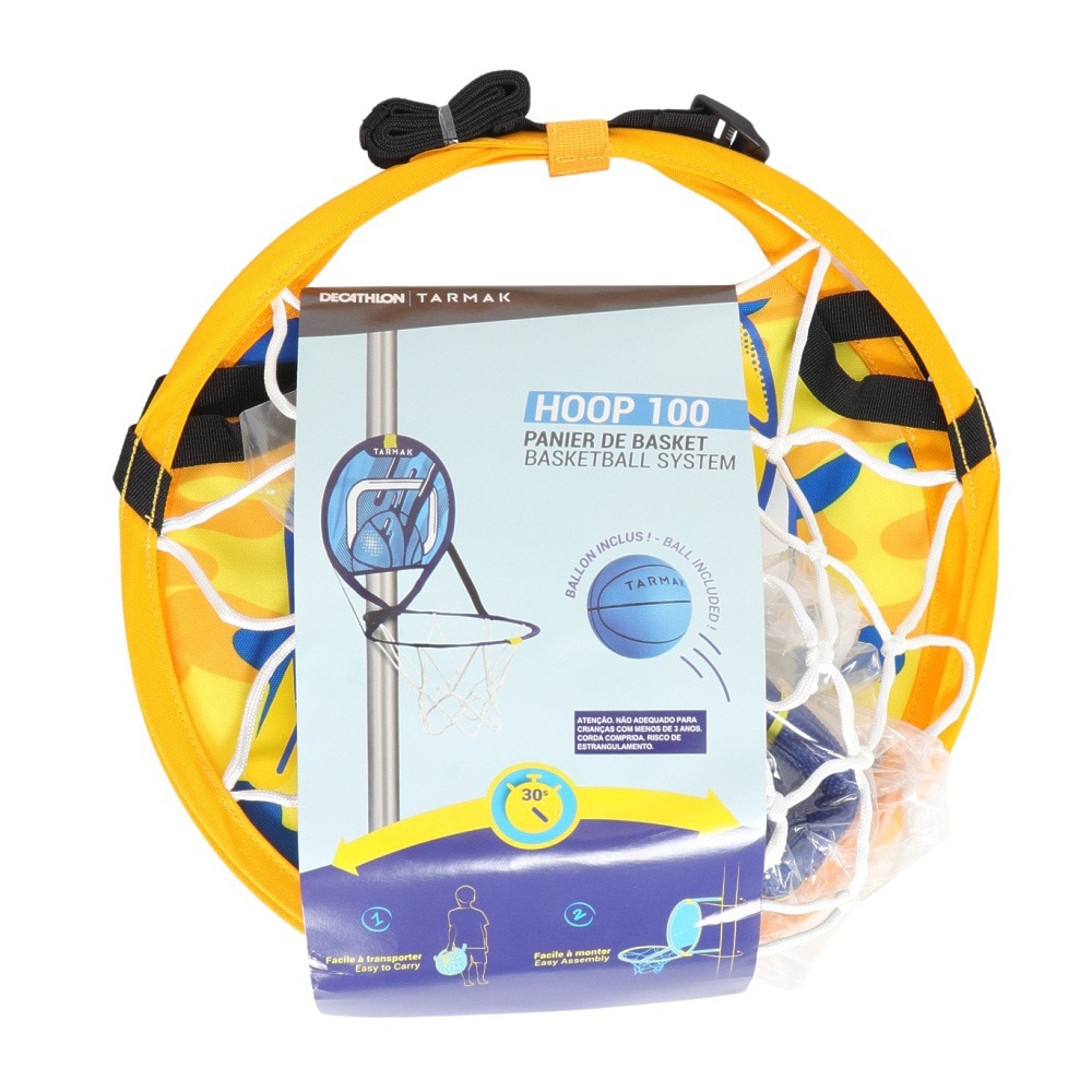 DECATHLON（DECATHLON）（メンズ、レディース、キッズ）ターマック バスケットゴール ポータブル ボール付き Hoop 100 8614888-4216793