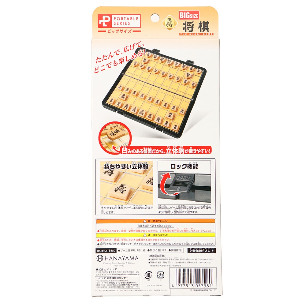 Hanayama Japanese Chess Shogi Game Portable