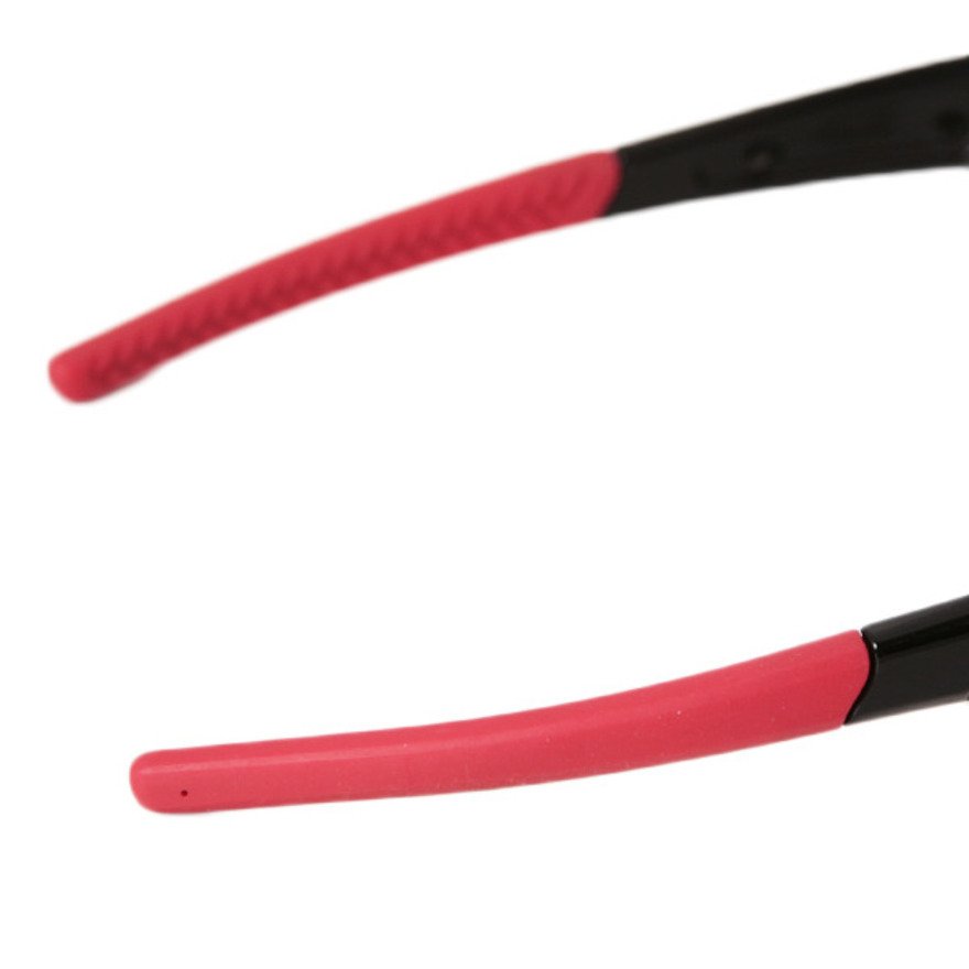 スワンズ（SWANS）（メンズ、レディース）サングラス LION SIN ミラーレンズ スポーツサングラス LI SIN-0701 BK/R ケース付 ゴルフモデル レンズ交換可能