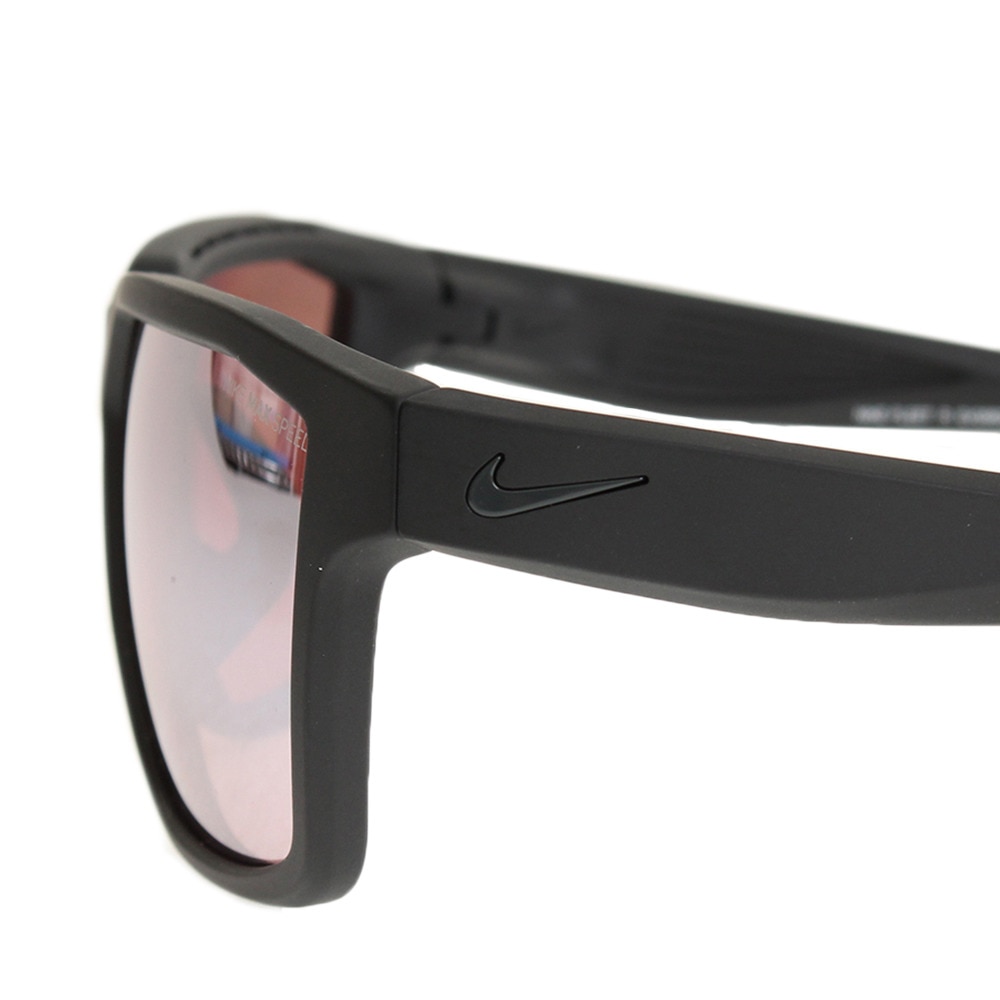 ナイキ（NIKE）（メンズ、レディース） サングラス フリート 黒 EV0993-017  通気性 軽量 シンプル スポーツ 運動 ミラーコート 日除け対策 日差し対策