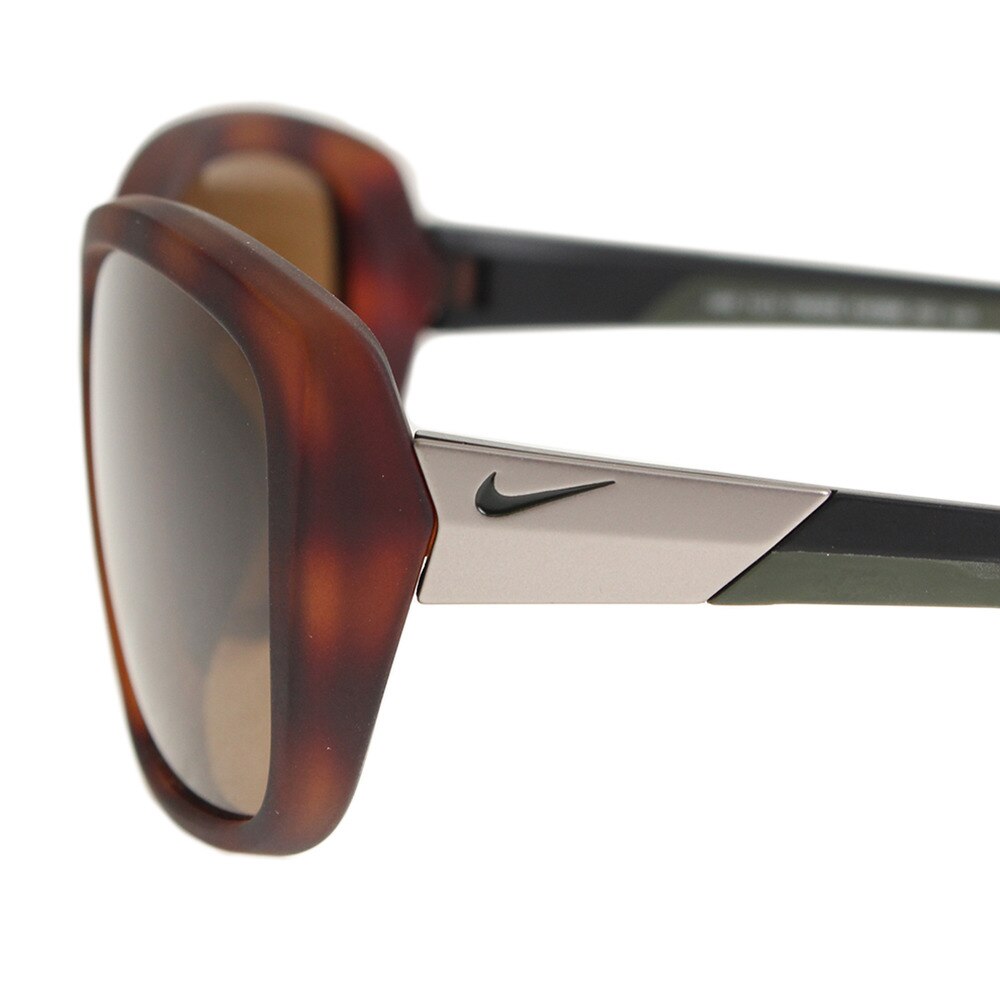 ナイキ（NIKE）（メンズ、レディース）サングラス フレックス フィネス 茶色 EV0996-2021 男女兼用 軽量 日常使い UV保護 紫外線対策 スポーツ 運動 