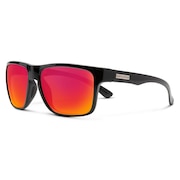 (メンズ、レディース)サングラス RAMBLER BLACK RED MIRROR 218101014 ケース付 偏光レンズ UVカット