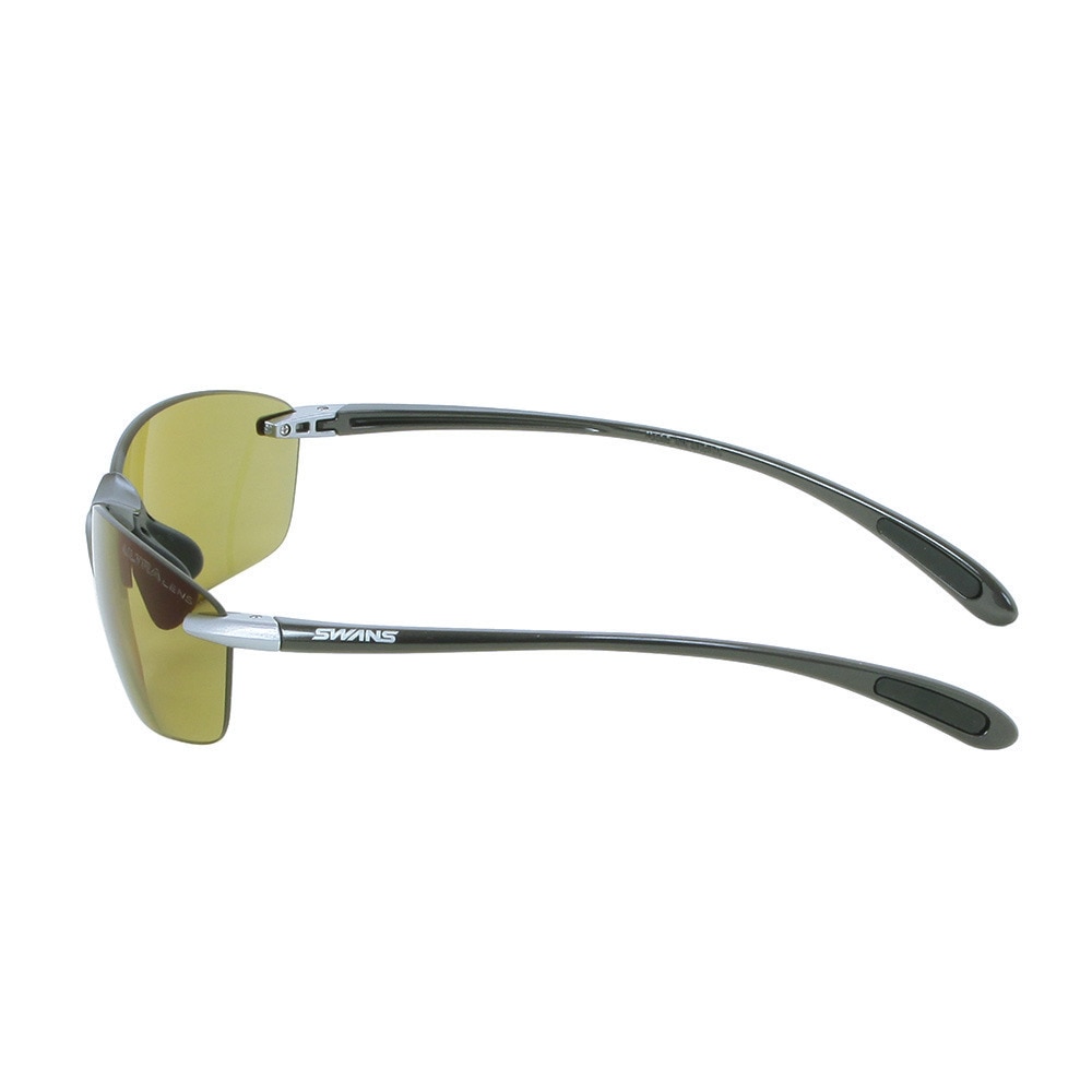 スワンズ（SWANS）（メンズ、レディース）サングラス Airless-Leaf fit ULTRA LENS for FISHINGモデル SALF-0168 GMR ケース付 偏光レンズ UVカット