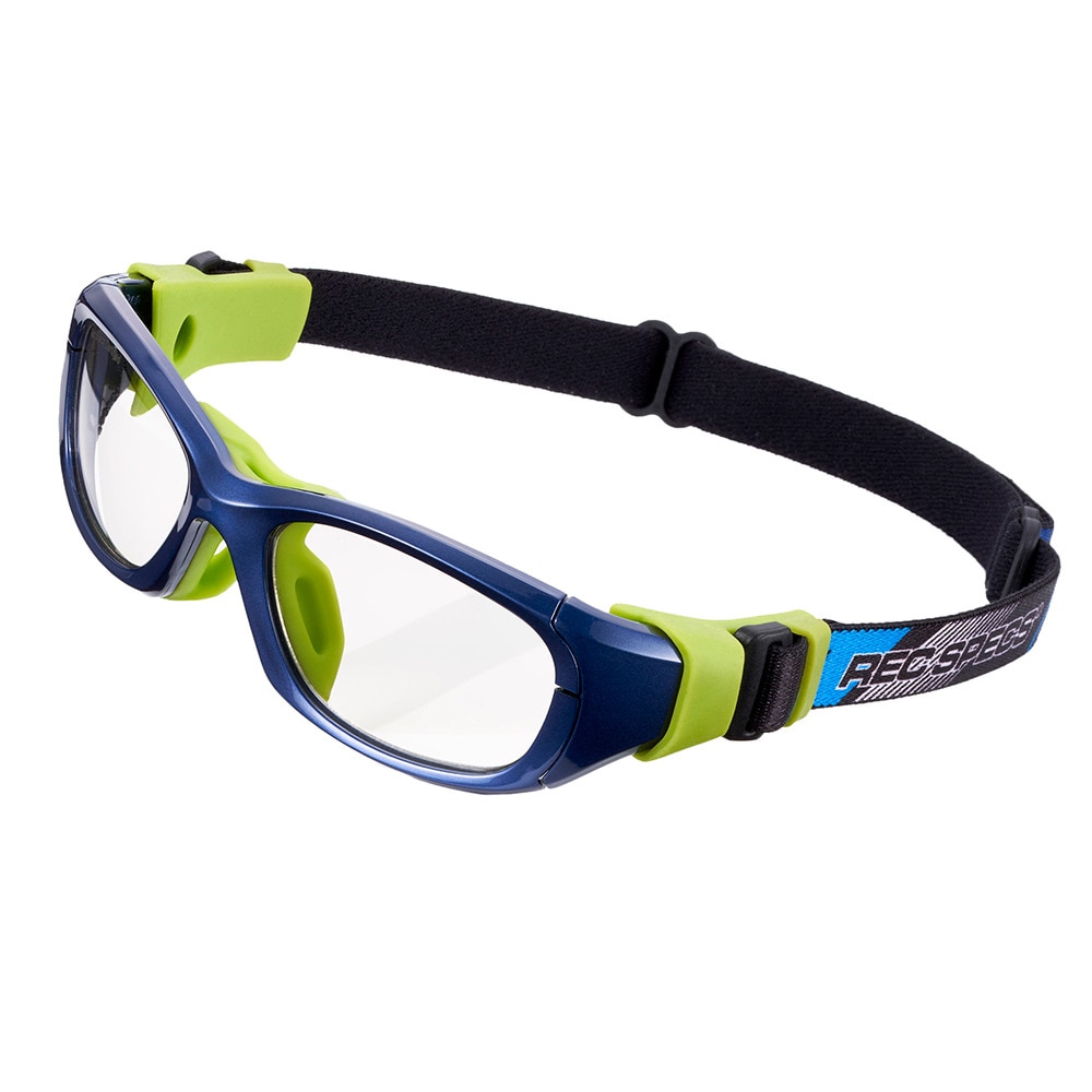 レックスペック（REC SPECS）（キッズ）メガネフレーム スポーツ 眼鏡 ゴーグル REC-RS51 NVGR53※フレームのみ スポーツメガネ 保護用スポーツアイウェア