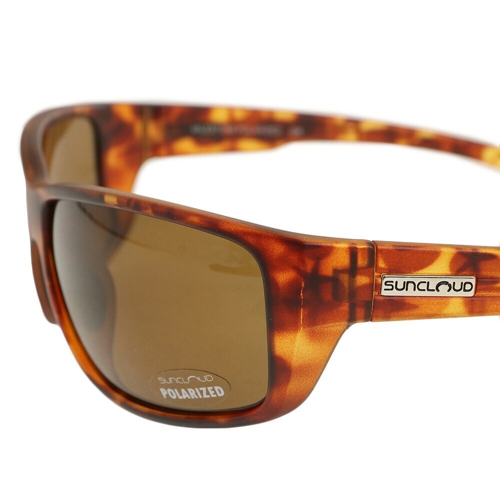 サンクラウド（SUNCLOUD）（メンズ、レディース）サングラス MILESTONE MATTE TORTOISE 218100842 ケース付 偏光レンズ UVカット ラージフィット