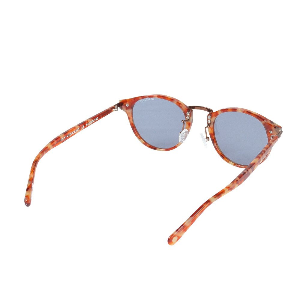 ブラックフライ（BLACK FLYS）（メンズ、レディース）サングラス FLY VINCENT 茶色 BF-13841-18 UVカット 紫外線対策 ジャパンフィット カラーレンズ 男女兼用