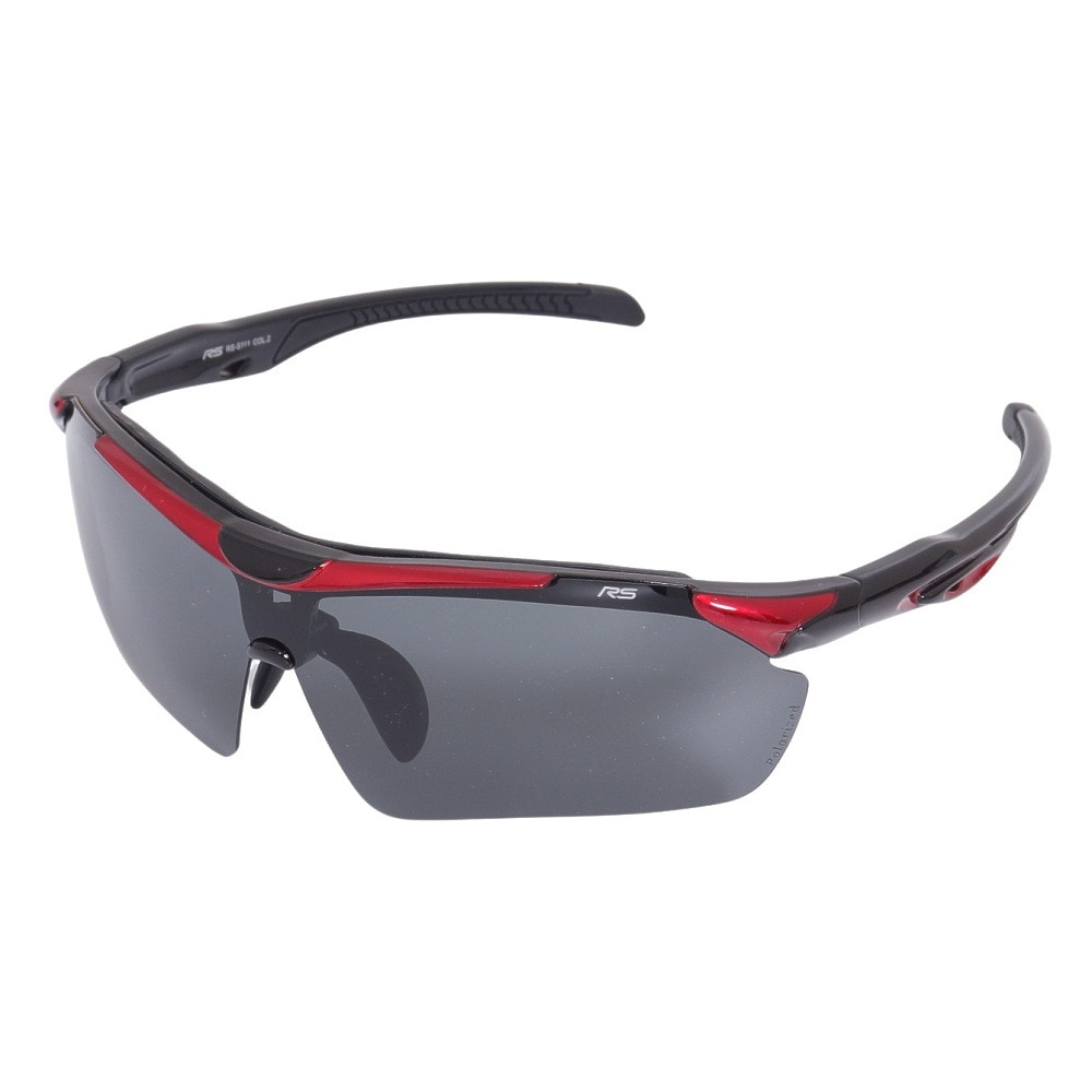 レボリューションスポーツ（RevolutionSports）（メンズ、レディース）サングラス RS-S111 C-2 スポーツ UV 交換レンズ付き 偏光 ミラー