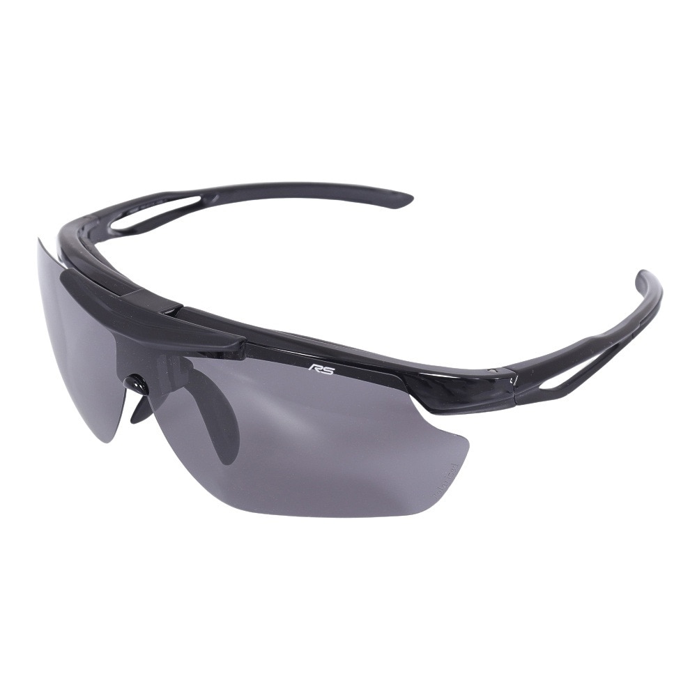 レボリューションスポーツ（RevolutionSports）（メンズ、レディース）サングラス RS-S114 C-1 跳ね上げ式 UV 交換レンズ付き 偏光