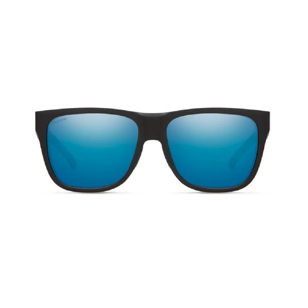 スミス（SMITH）（メンズ、レディース）サングラス Lowdown 2 Matte Black CP Polarized Blue Mirror ケース付 偏光 UVカット撥水 反射防止 