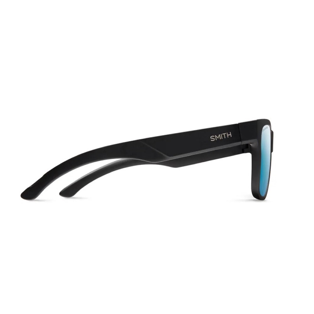 スミス（SMITH）（メンズ、レディース）サングラス Lowdown 2 Matte Black CP Polarized Blue Mirror ケース付 偏光 UVカット撥水 反射防止 