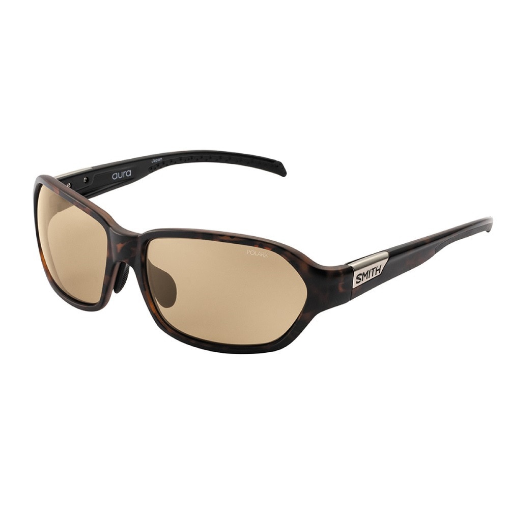 スミス(SMITH)サングラス POLARX Aura Matte Tortoise X-Brown 32 ケース付 茶色 べ… スミス（SMITH）（メンズ、レディース）サングラス POLARX Aura Matte