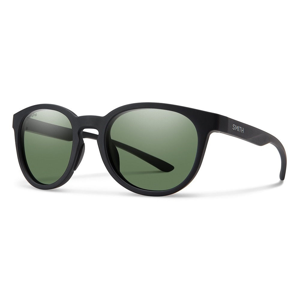スミス（SMITH）（メンズ、レディース）サングラス Eastbank Matte Black CP Polarized Grey Green ケース付 黒 偏光レンズ 軽量 6カーブレンズ マットブラック 