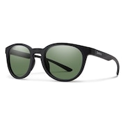 (メンズ、レディース)サングラス Eastbank Matte Black CP Polarized Grey Green ケース付 黒 偏光レンズ 軽量 6カーブレンズ マットブラック