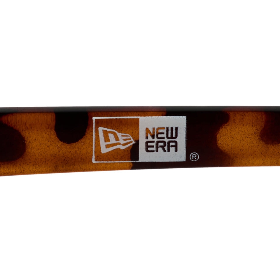 ニューエラ（NEW ERA）（メンズ、レディース）サングラス ボストン スクエアレンズ ブラウンフレーム 14474852