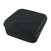 (メンズ、レディース、キッズ)サングラスケース 黒 160×160×56mm A-216 BK アイウェアケース 複数収納可能 セミハードケース