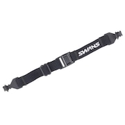 (メンズ、レディース、キッズ)メガネストラップ A-63 ブラック 180-230mm サングラスストラップ グラスコード 落下防止 ズレ防止