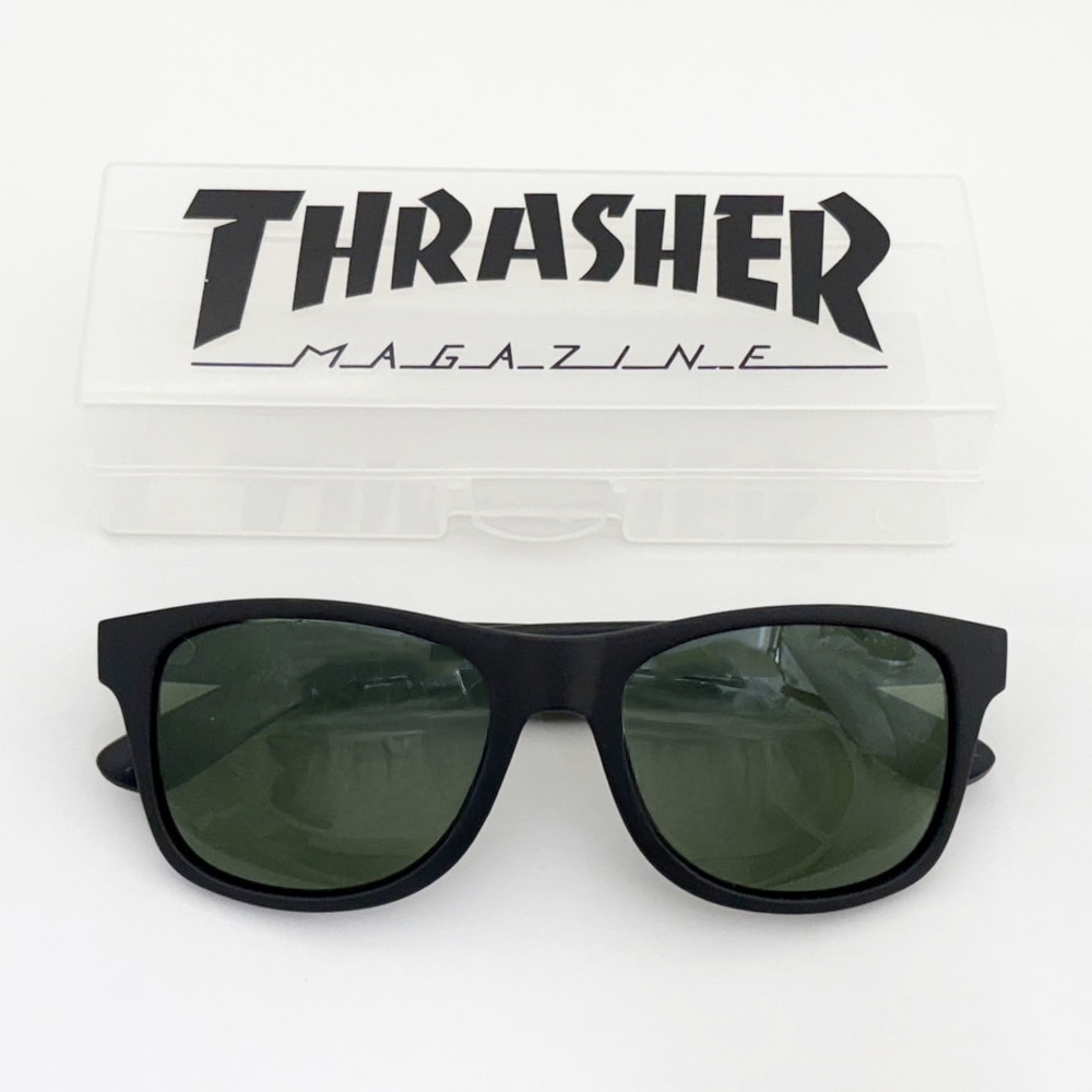 スラッシャー（THRASHER）（メンズ、レディース）サングラス ラディカル スラッシャー 1013BK-GNP 偏光レンズ UVカット